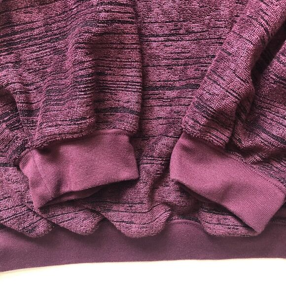 David Taylor Vintage 90s Red Burgundy Collared Sweater Sweatshirt Sz XXL - Picture 8 of 9